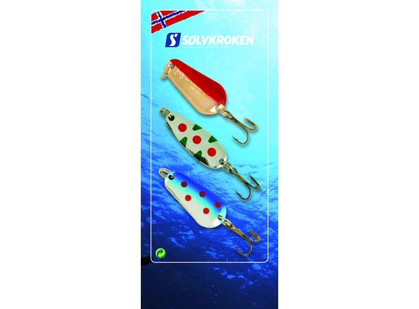 Sølvkroken Ferskvann - 3pk 7 gr 